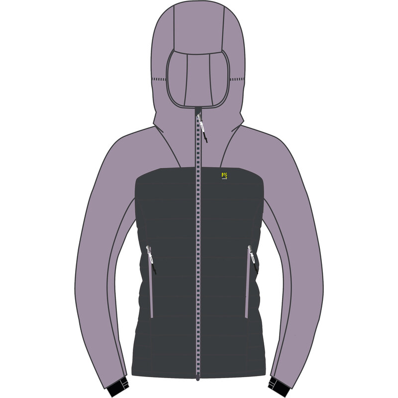 Karpos Sass Dortiga Dámska bunda, Woodl.Gray/Lavender 66011571