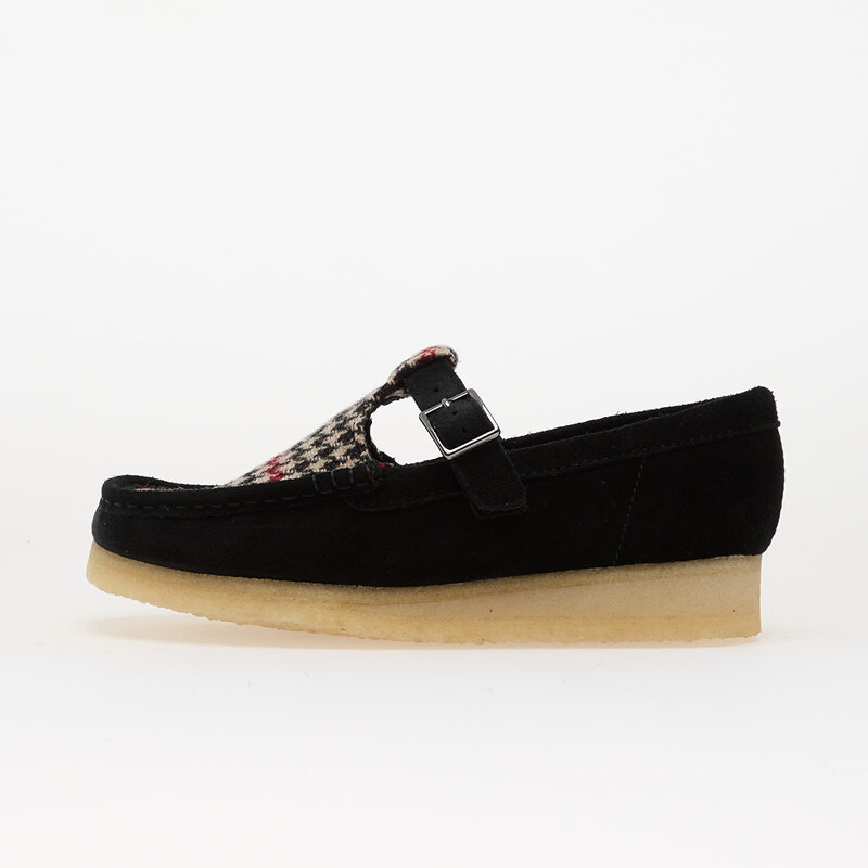 Clarks Originals Wallabee T Bar Black Tweed Comb 66011787
