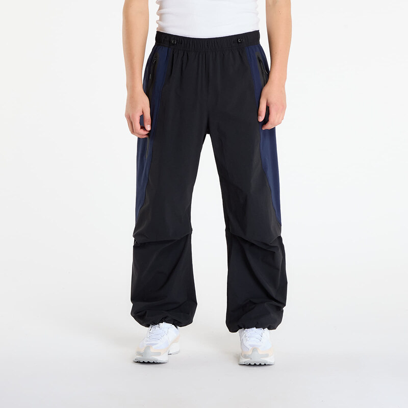 Kalhoty Nike Tech Mens Dri-FIT Woven Color-Block Oversized Pants Black 65962373