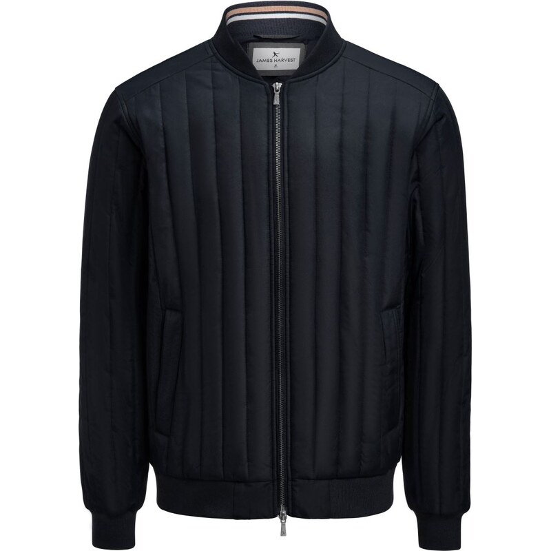 Ľahká pánska vertikálne prešívaná bunda Scarsdale James Harvest 66012384