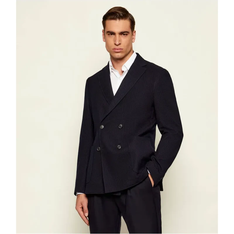 BOSS BLACK Vlnená sako C-Hanry-DB-254 | Slim Fit 66012244