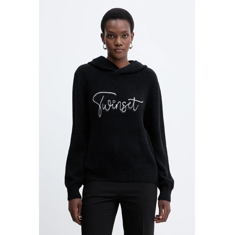 Sveter s prímesou vlny Twinset 66013071