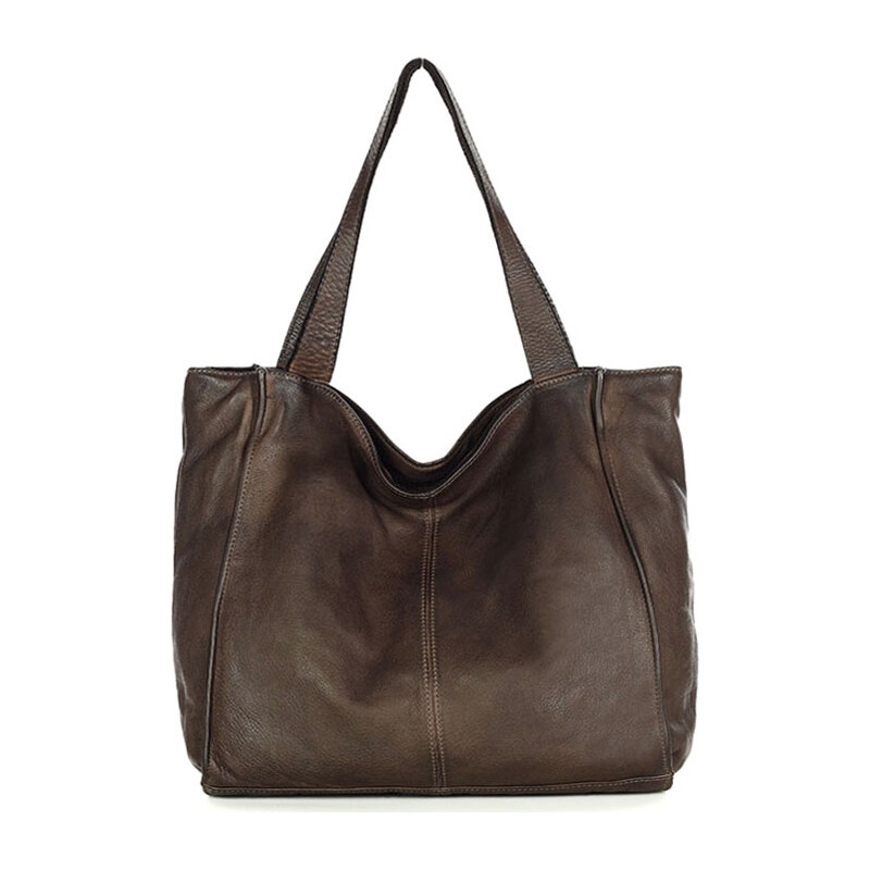 MARCO MAZZINI Hnedá kabelka ručnej výroby (v102J) 26651096