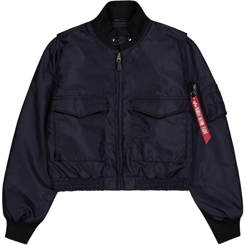 ALPHA INDUSTRIES Prechodná bunda červená / čierna / biela 66017969