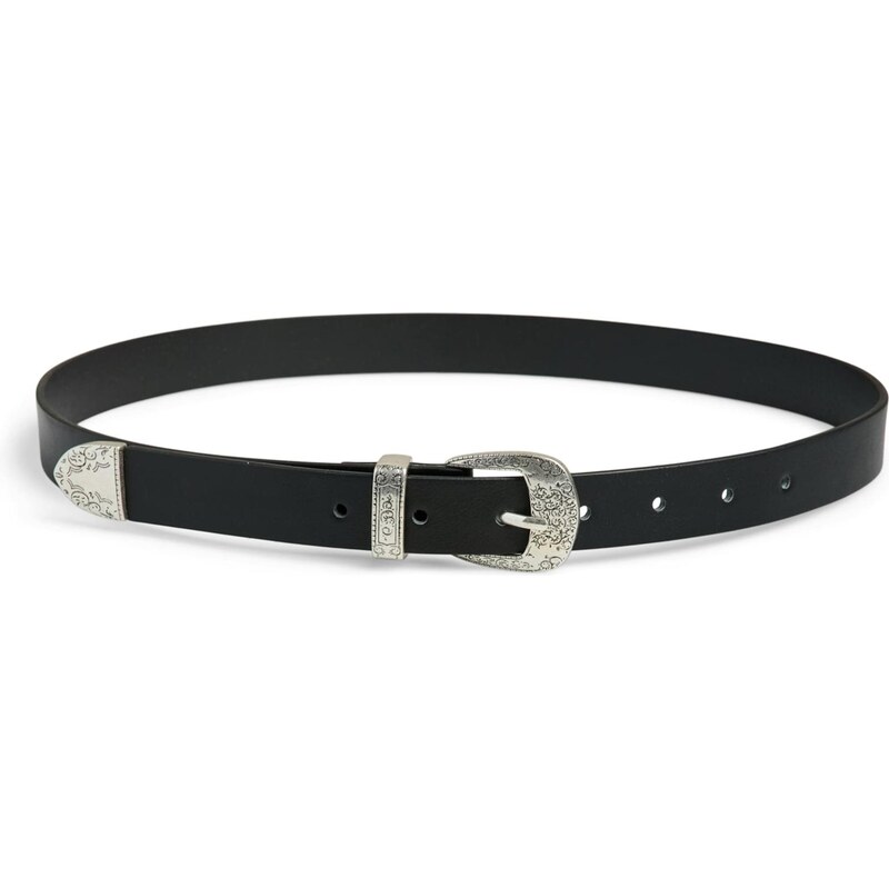 PIECES Opasky PCJIONA čierna / strieborná 66018091