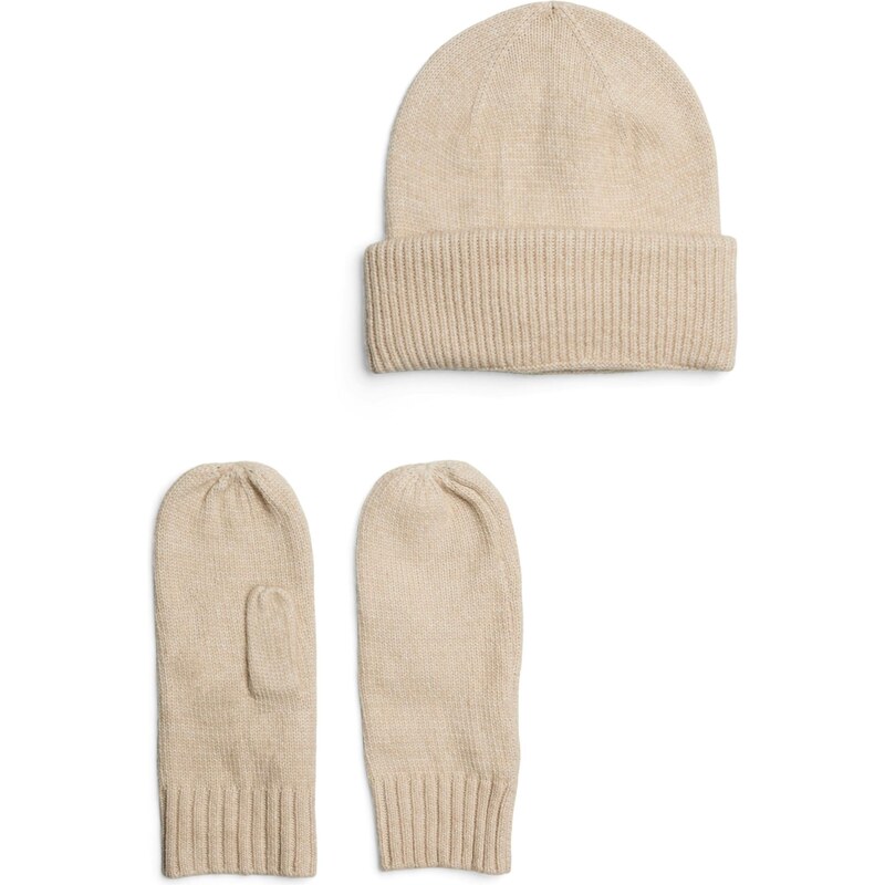 PIECES Čiapky PCNYNNE béžová 66018096