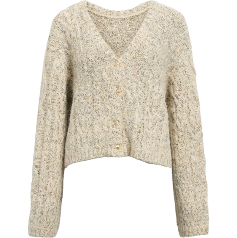 OBJECT Kardigán OBJINUK biela melírovaná 66018199