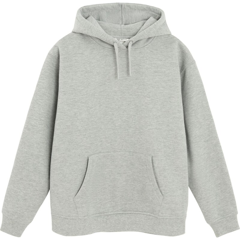 NoWear Mikina sivá melírovaná 66018224