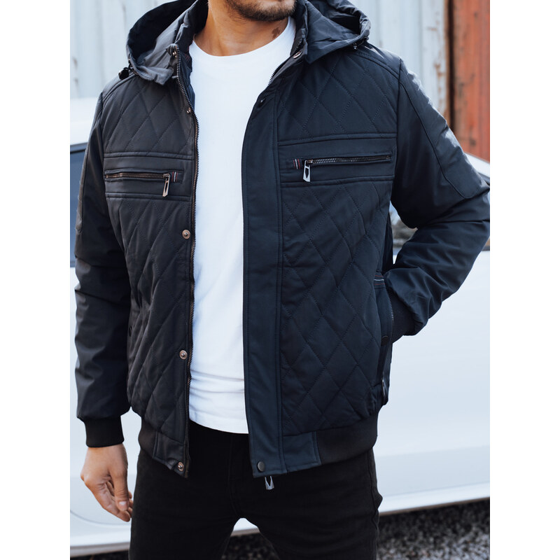 Pánska prešívaná bunda s kapucňou Dstreet TX5037 65765126