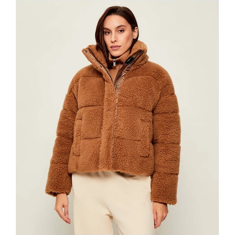 Weekend MaxMara Páperová bunda ALFRED | Loose fit | s prímesou vlny 66012296