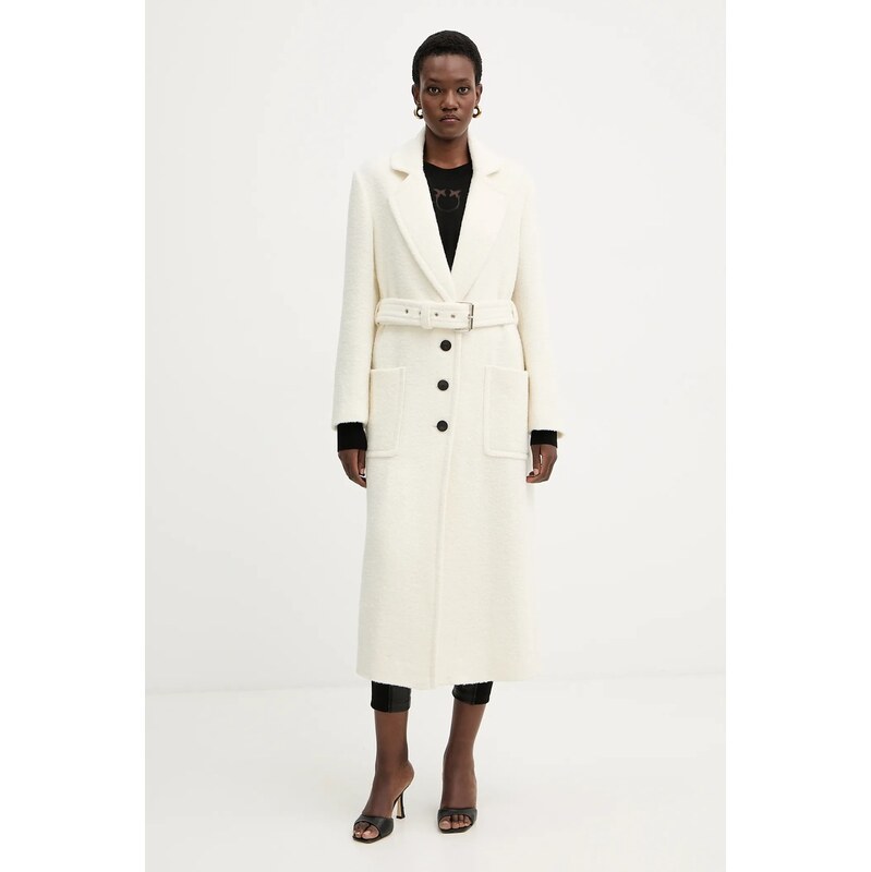 Kabát s prímesou vlny Pinko 66028036