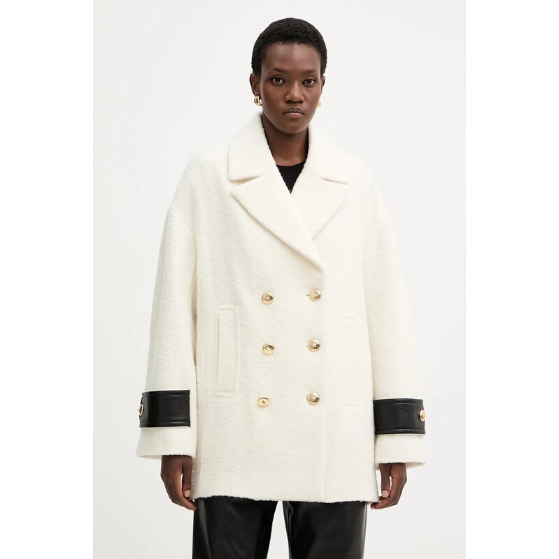 Kabát s prímesou vlny Pinko 66028033