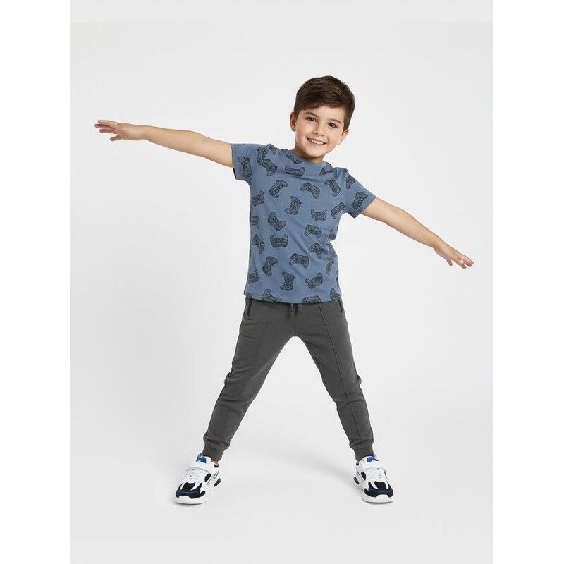 Sinsay - Teplákové joggery - tmavosivá 65761906