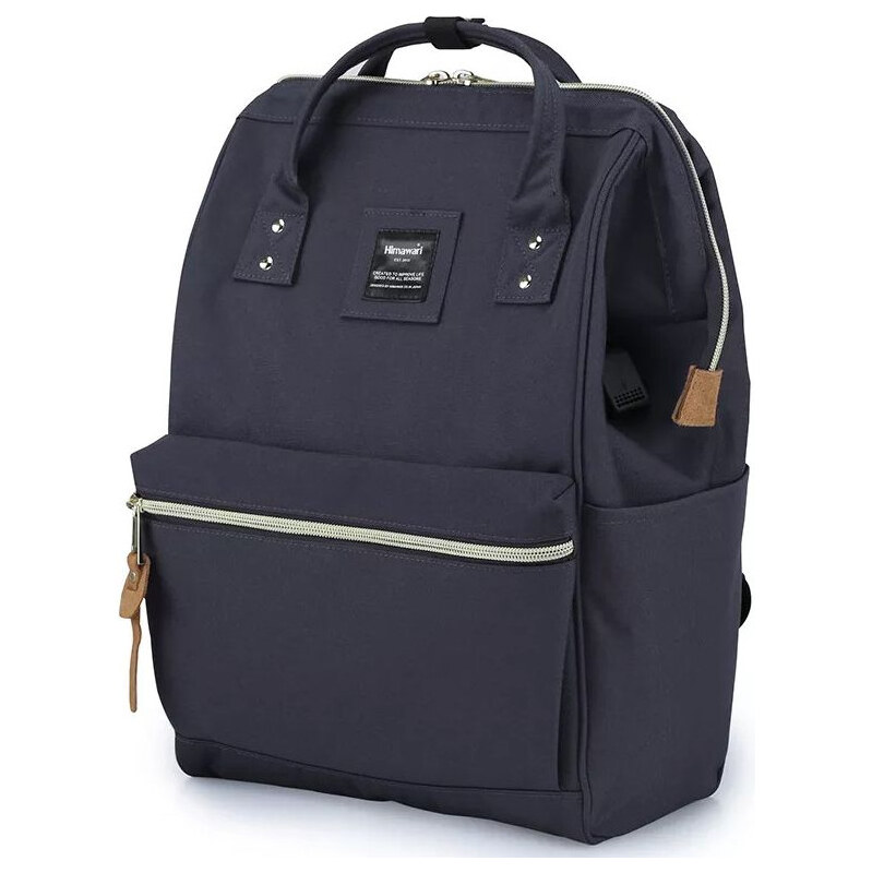 Himawari mestský batoh s USB NR7 Modrý 19 l 65226307