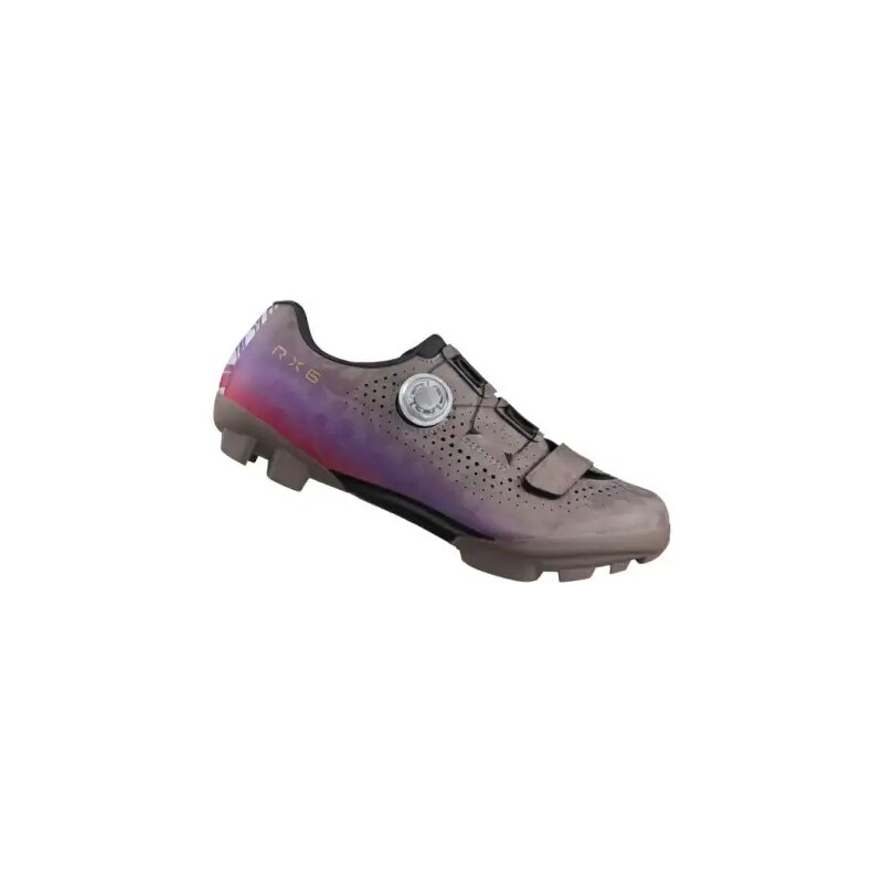 E-shop Shimano SH-RX600 dámske gravel tretry sivá/lila vel. 43