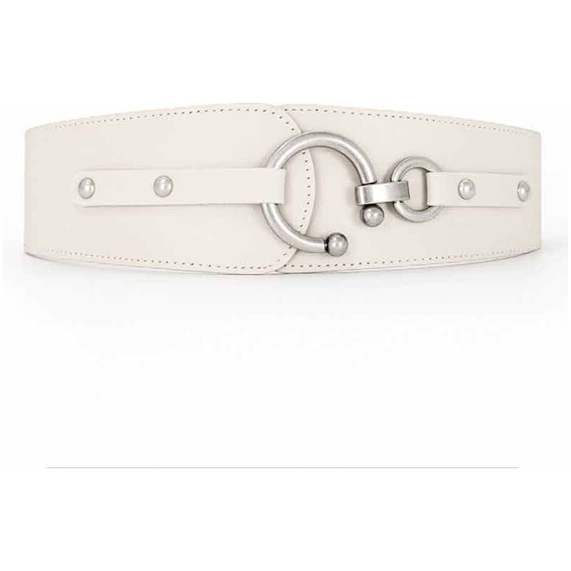 Lifestyle Dámsky Vintage opasok na šaty Yanes Biely 65227147