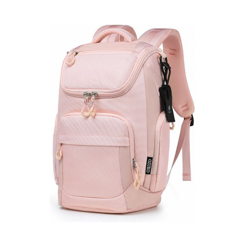 Ozuko dámsky školský batoh Hiking Ružový 23L 65227389
