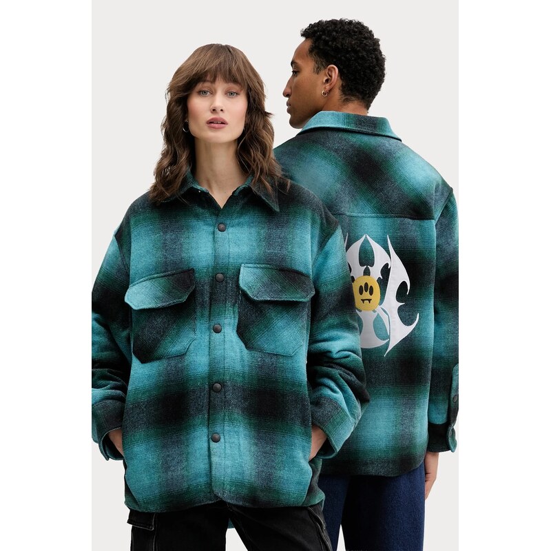 Košeľová bunda s prímesou vlny Barrow 65586275