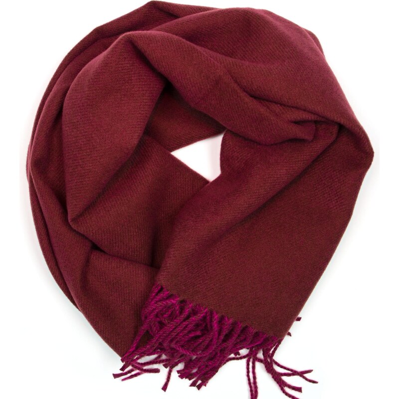 Blaire Dámsky obojstranný šál Sasha bordó 66024677