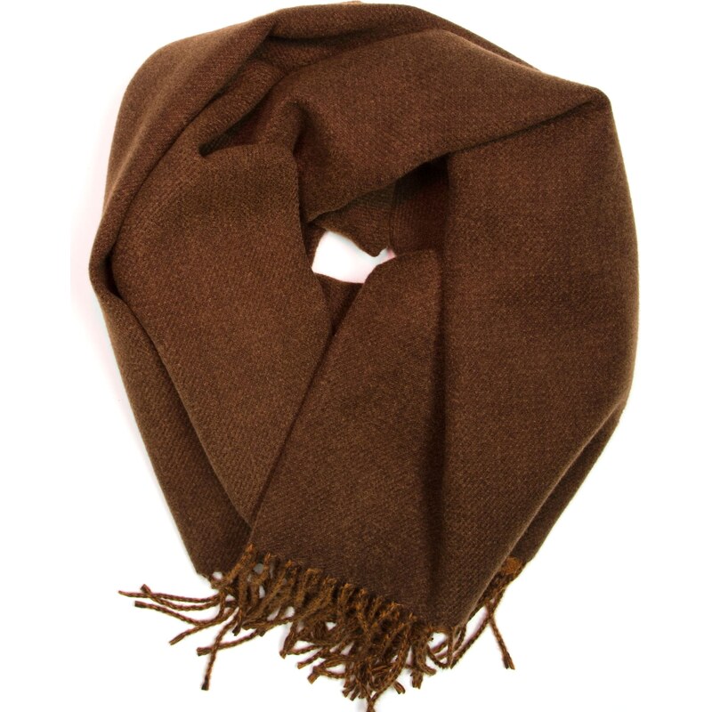 Blaire Dámsky obojstranný šál Sasha koňakovo hnedý 66024680