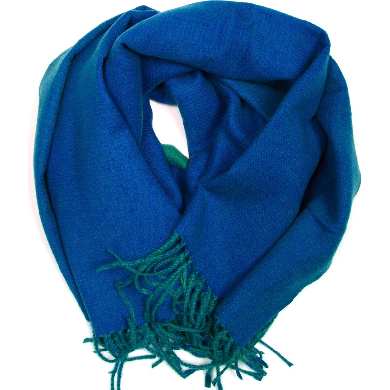 Blaire Dámsky obojstranný šál Sasha modrá 66024681