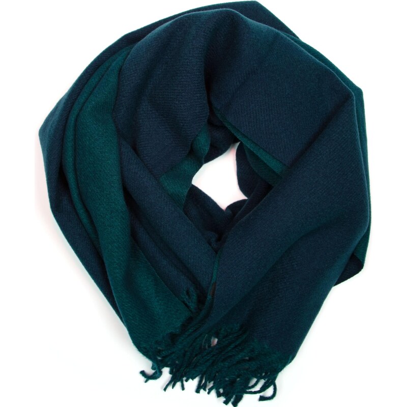 Blaire Dámsky obojstranný šál Sasha petrolejový 66024682