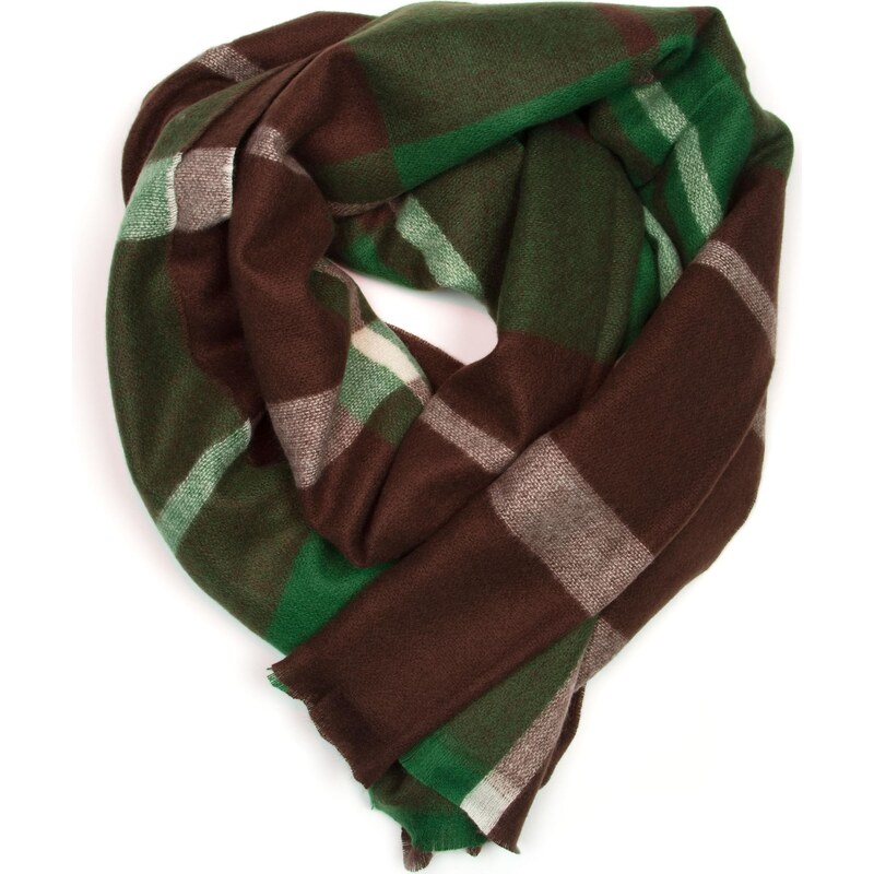 Blaire Dámsky šál Meddy s motívom zelená 66024692