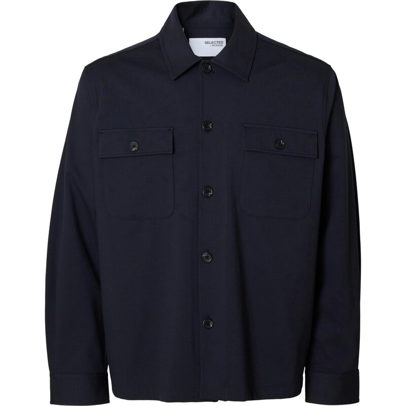SELECTED Košeľa SLHLORENT námornícka modrá 66037212