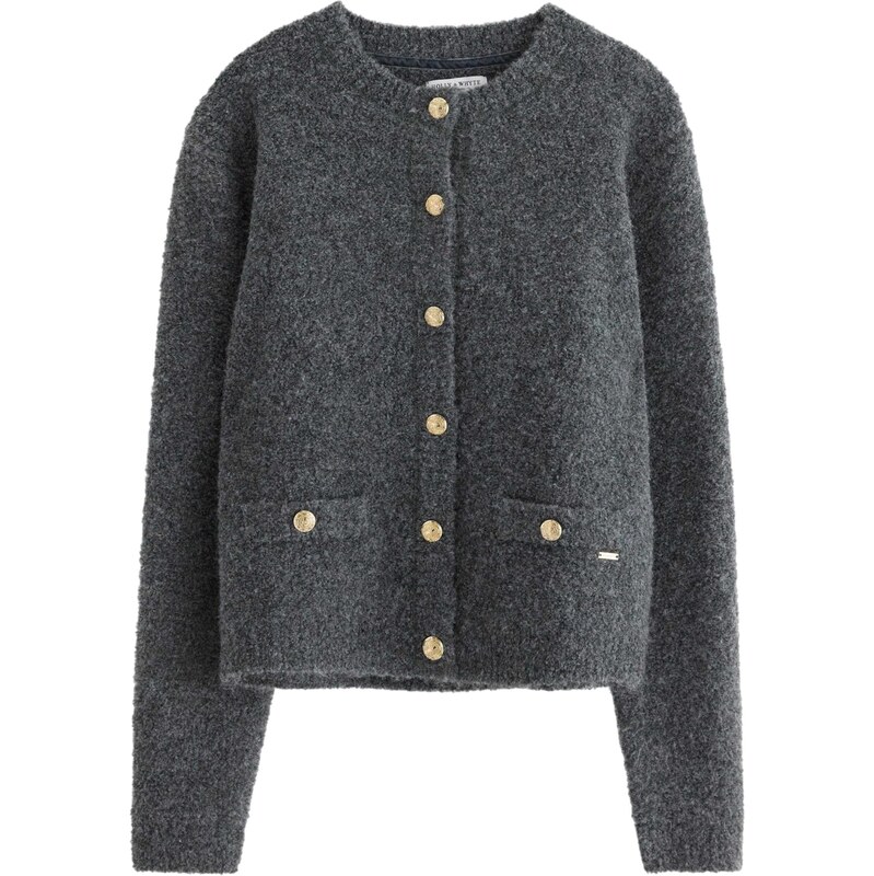 Lindex Kardigán Lunar sivá melírovaná 66026332