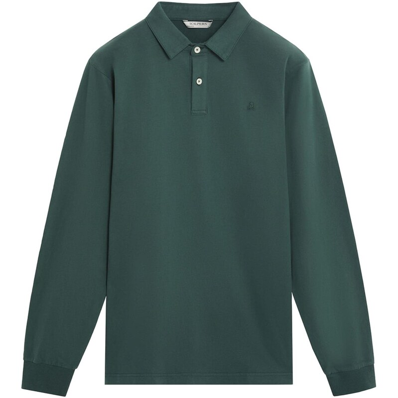 Scalpers Tričko tmavozelená 66026632