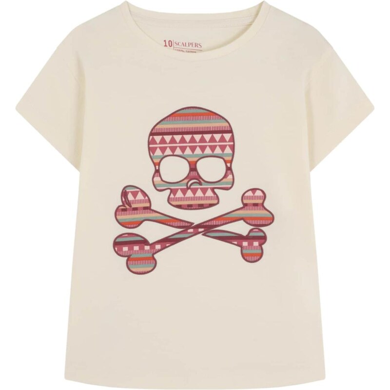 Scalpers Funkčné tričko biela 66026694