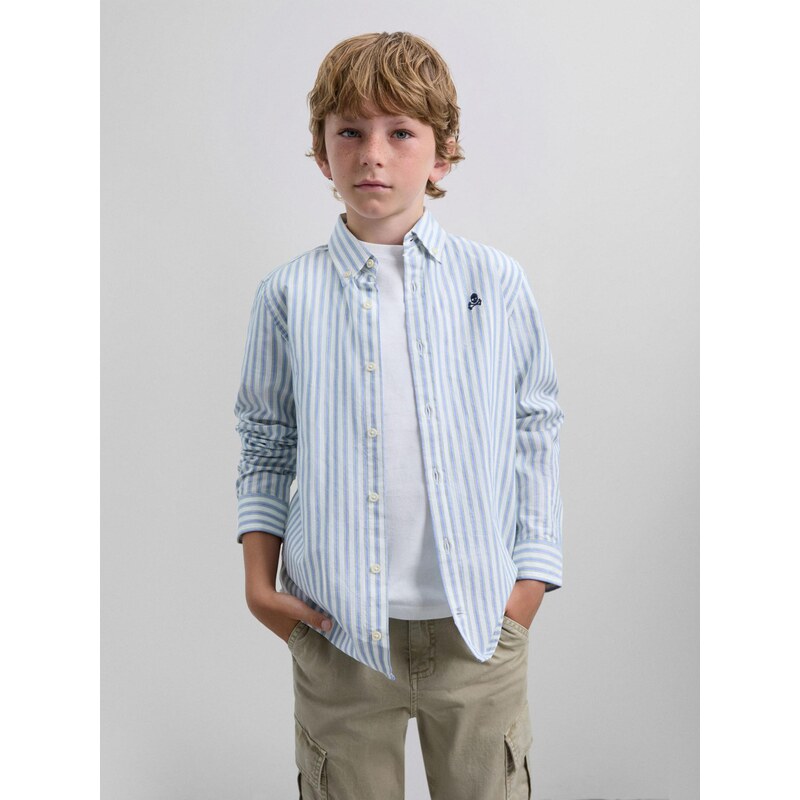 Scalpers Košeľa modrá 66026720