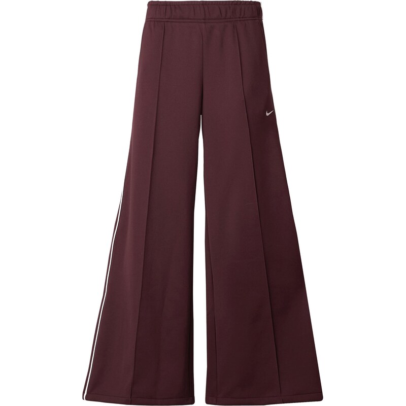 Nike Sportswear Nohavice vínovo červená / biela 66026941