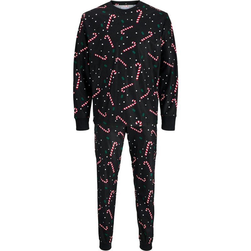 JACK & JONES Tepláková súprava JACTristan trávovo zelená / červená / 66026992