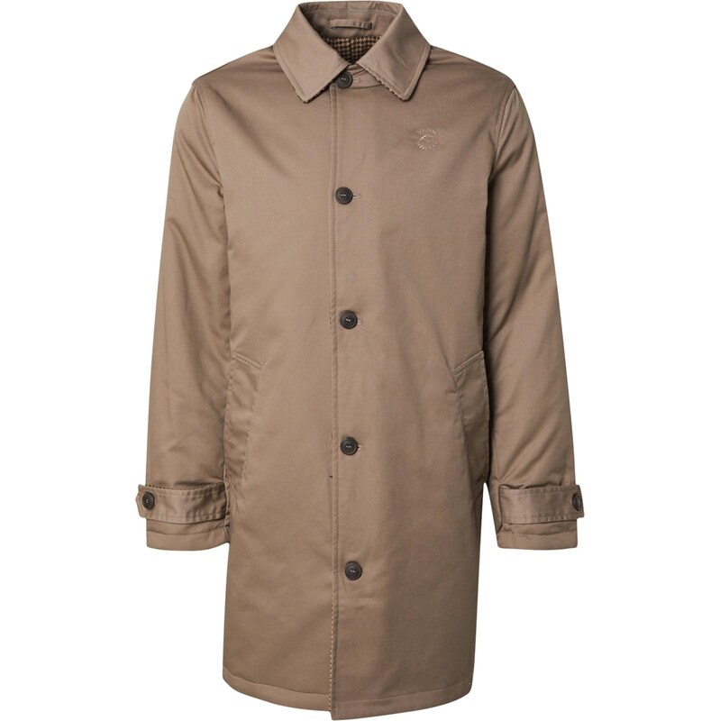 INDICODE JEANS Prechodný kabát Rupert hnedá / čierna 66068608