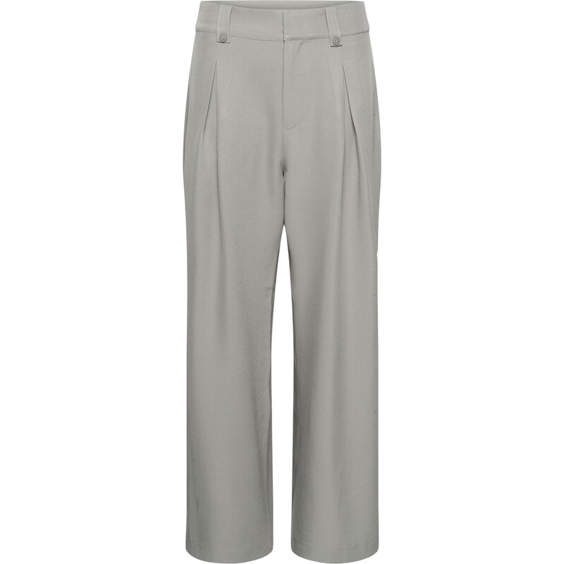 My Essential Wardrobe Nohavice s pukmi Disa sivá 66027064