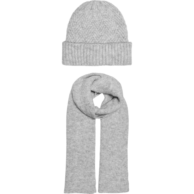 ONLY Čiapky ONLKATE sivá melírovaná 66027082