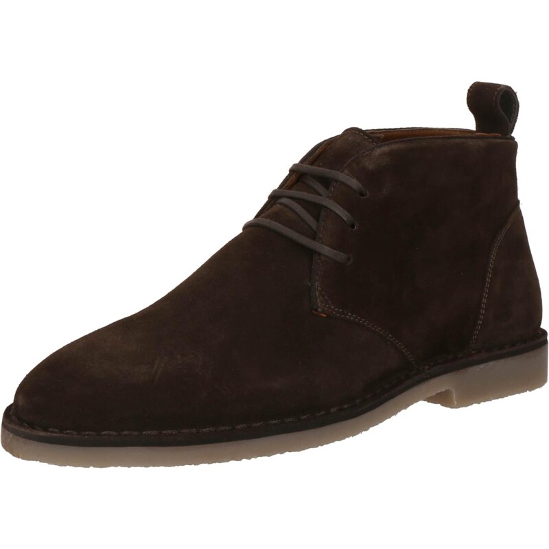 Dune LONDON Chukka čižmy Cashed tmavohnedá 66027152