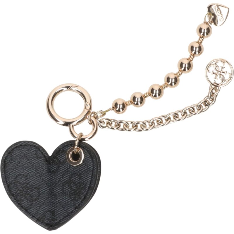 GUESS Prívesky na kľúče BRENTON tmavosivá / čierna 66027299