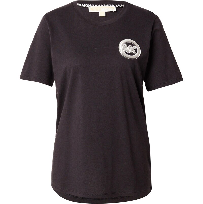 MICHAEL Michael Kors Tričko CHARM CLASSIC čierna / strieborná 66027377