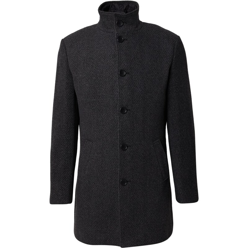 Bruun & Stengade Prechodný kabát Ontario tmavosivá 66027345