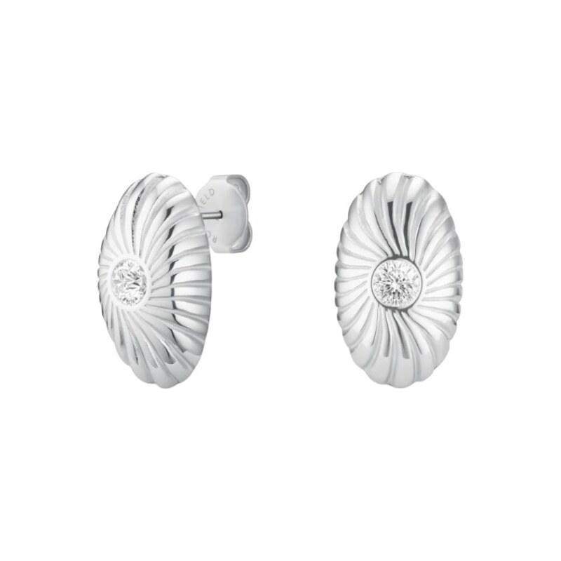 Rosefield Výrazné oceľové náušnice Solitaire JEBTG-J1203 66585614