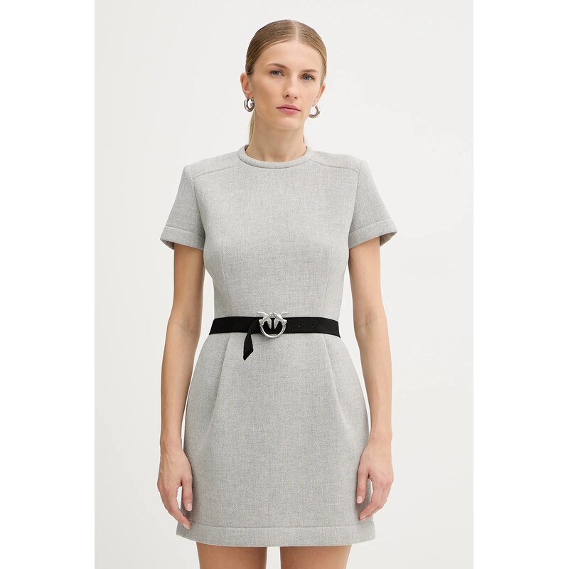 Šaty s prímesou vlny Pinko 66038585