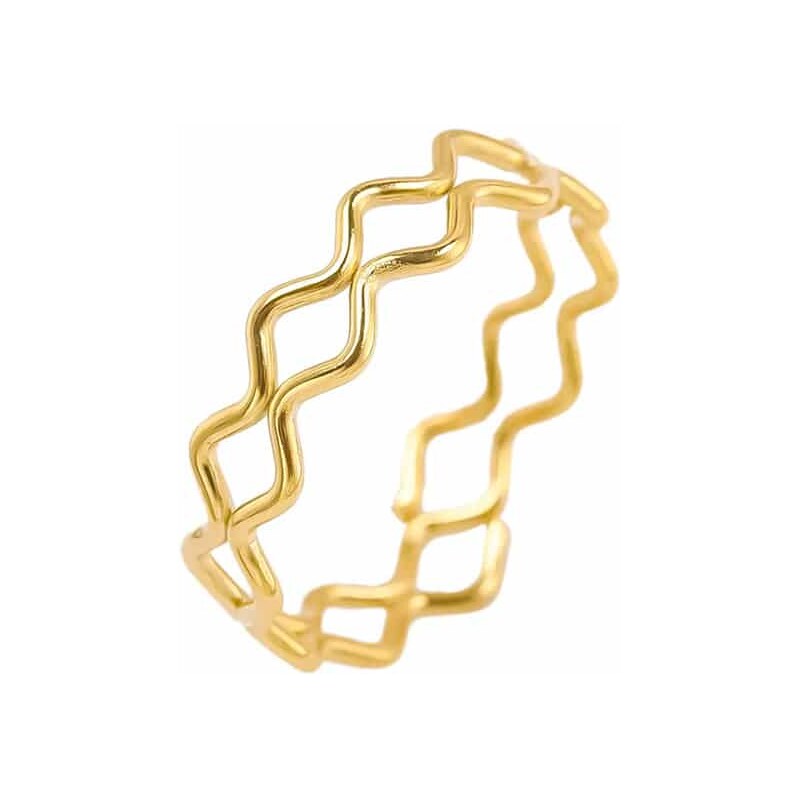 Oceľový prsteň Glare 453 - 53 66032422