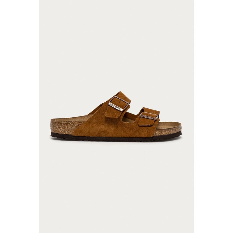 Semišové šľapky Birkenstock Arizona 25855219