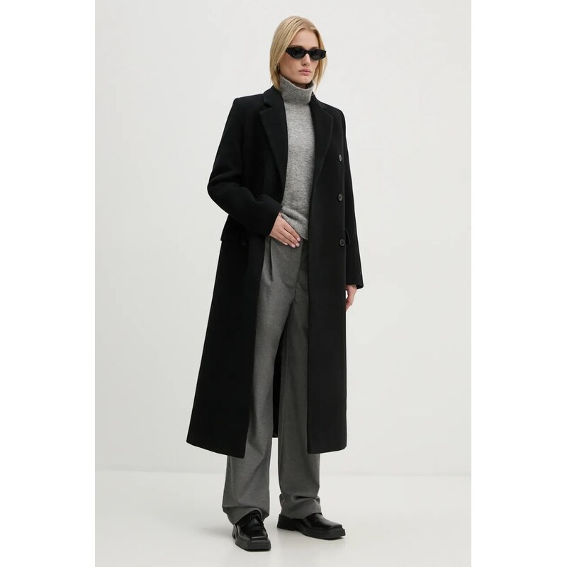 Vlnený kabát Samsoe Samsoe 57084847