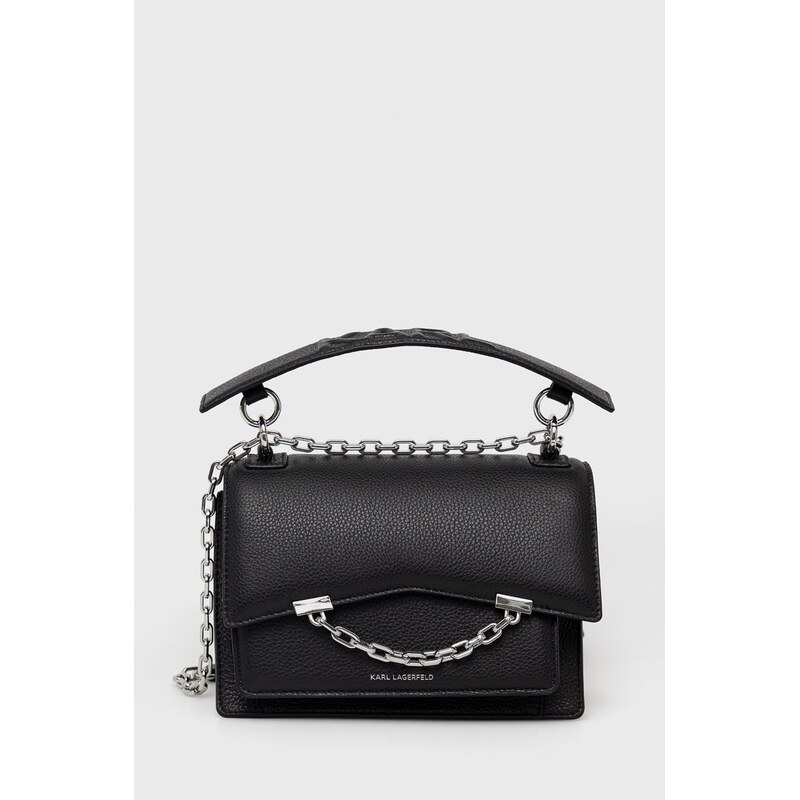 Kožená kabelka Karl Lagerfeld 33904551