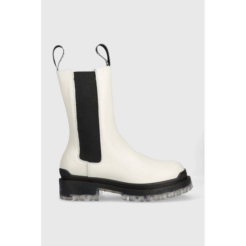 Kožené topánky chelsea Karl Lagerfeld Biker Ii 34416006