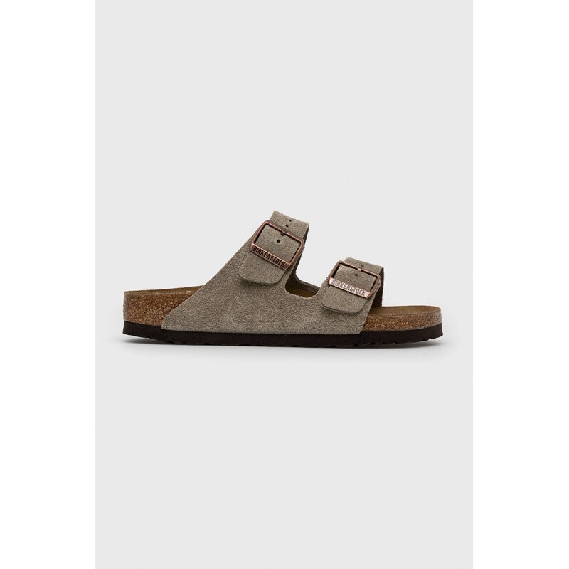Semišové šľapky Birkenstock Arizona BS 64046304
