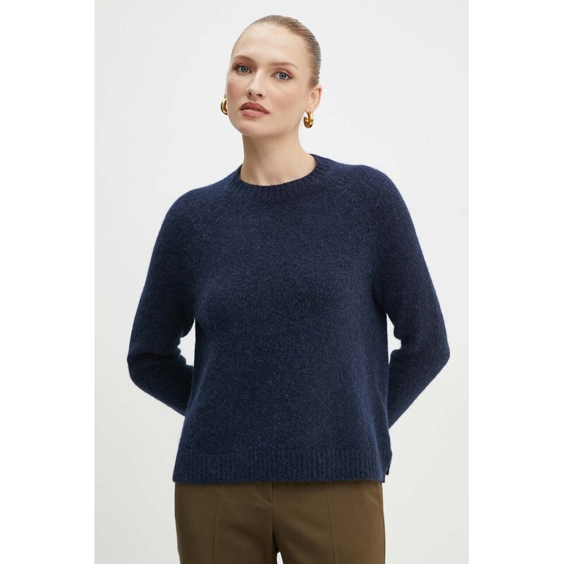 Sveter s prímesou vlny BOSS Febisan 57668835